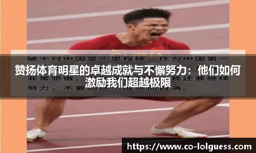 赞扬体育明星的卓越成就与不懈努力:他们如何激励我们超越极限